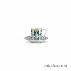 Set 2 Tasses café 8cl & soucoupe