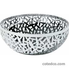 Porte-fruits ajouré 29cm - en acier inoxydable 18/10.