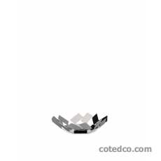 Corbeille 24 x 23 cm - acier inoxydable 18/10.