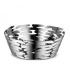 Corbeille ronde 18cm en acier inoxydable 18/10.