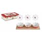 Set apéro 3 coupelles + plateaux