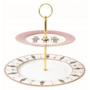 Serviteur muet 2 étages 19/27cm