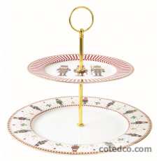 Serviteur muet 2 étages 19/27cm