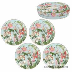 Coffret 4 assiettes dessert 19cm