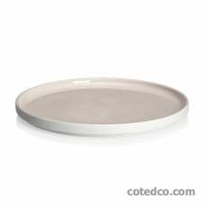 Coffret 4 assiettes plate 24cm - Rose
