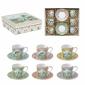 Coffret 6 tasses café & soucoupe 10cl