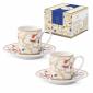 Set 2 Tasses café 8cl & soucoupe