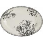 Coffret de 1 plat ovale n° 6 - 37x26 cm