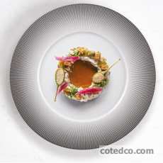 Assiette de présentation 320mm - L Fragment Noir