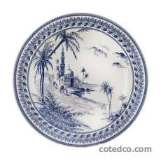 Assiette dessert - Vue d Orient - diam. 21.8 cm