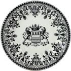 Assiette dessert - Blason - diam. 21.8 cm