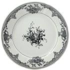 Assiette plate - Fleurs - diam. 27.4 cm