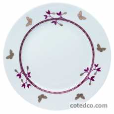 Assiette dessert Fond Blanc 220mm