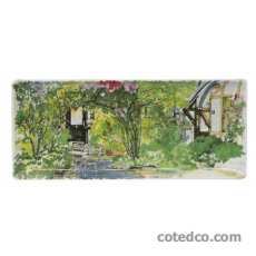 Coffret de 1 Plat à cake - 36 x 15.5cm - De Paris à Giverny