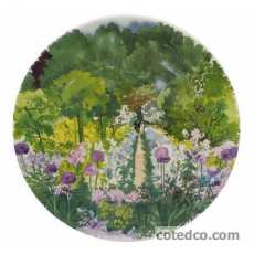 Coffret de 1 Plat à gâteaux - diam. 30cm - De Paris à Giverny