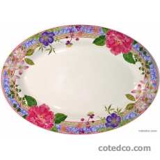 Coffret de 1 plat ovale n° 6 - 37x26 cm