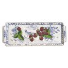 Coffret de 1 plat à cake fruit - 38x14,5 cm