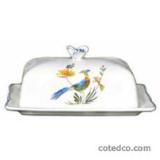 Coffret de 1 beurrier - 17,8x13,5 cm