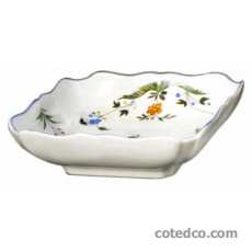 Coffret de 1 coupe carrée rouen feston - 24x24 cm