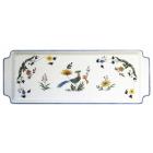 Plat à cake - 38x14,5 cm - Oiseaux paradis