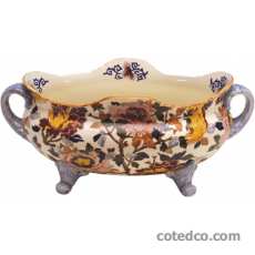 Coffret de 1 jardinière Bernard à anses - 43x24 cm