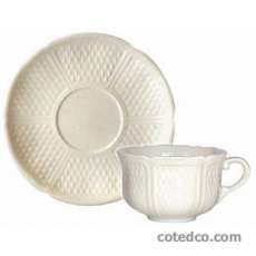 Coffret de 2 tasses et soucoupes déjeuner - 28 cl - diam. 16 cm