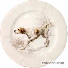 Coffret de 6 Assiettes dessert Chien assorties - diam. 23,2 cm