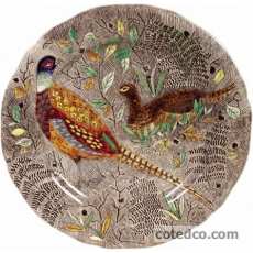 Coffret de 1 Assiette plate Faisan - diam. 26,3 cm