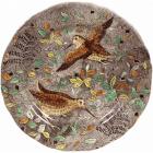 Coffret de 1 Assiette plate Bécasse - diam. 26,3 cm