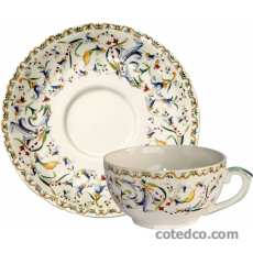 Tasse et soucoupe thé - 20 cl - diam. 15,3 cm