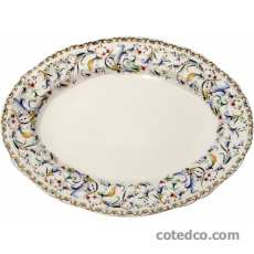 Coffret de 1 plat ovale n° 4 - 34,5x25,3 cm