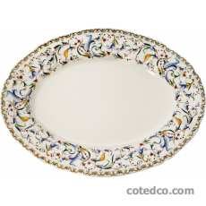 Coffret de 1 plat ovale n° 6 - 39,3x29 cm