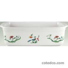 Moule à cake 30x14cm h.8,8 cm - Oiseaux de paradis