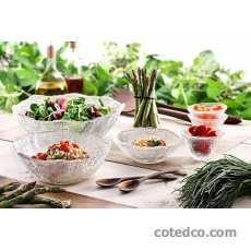 Plat à gâteaux en verre - diam. 37cm