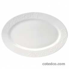 Plat ovale -chèvrefeuille- 400x275mm