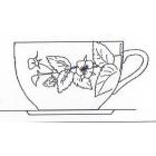 P-tasse déjeuner -fraise des bois- 40cl